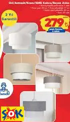 GRİ/ANTRASİT/KREM/SÜTLÜ KAHVE/BEYAZ AVİZE
